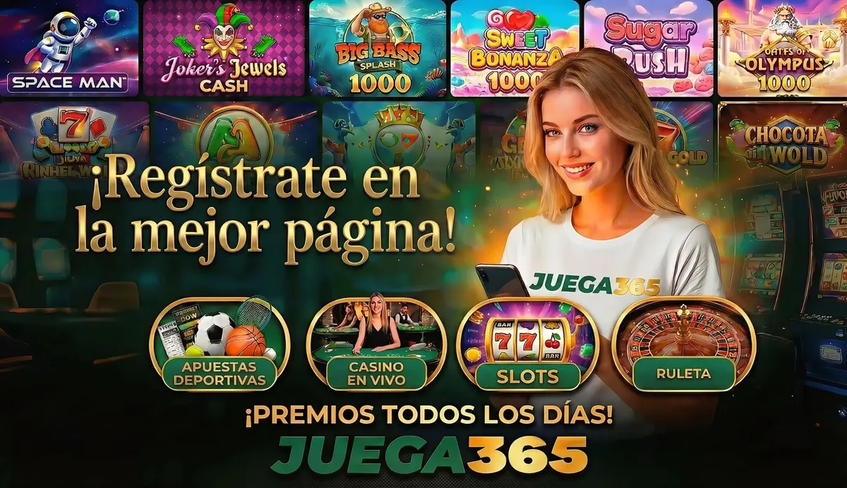 Juega365 - Apuestas Deportivas, Casino en Vivo, Slots, Ruleta
